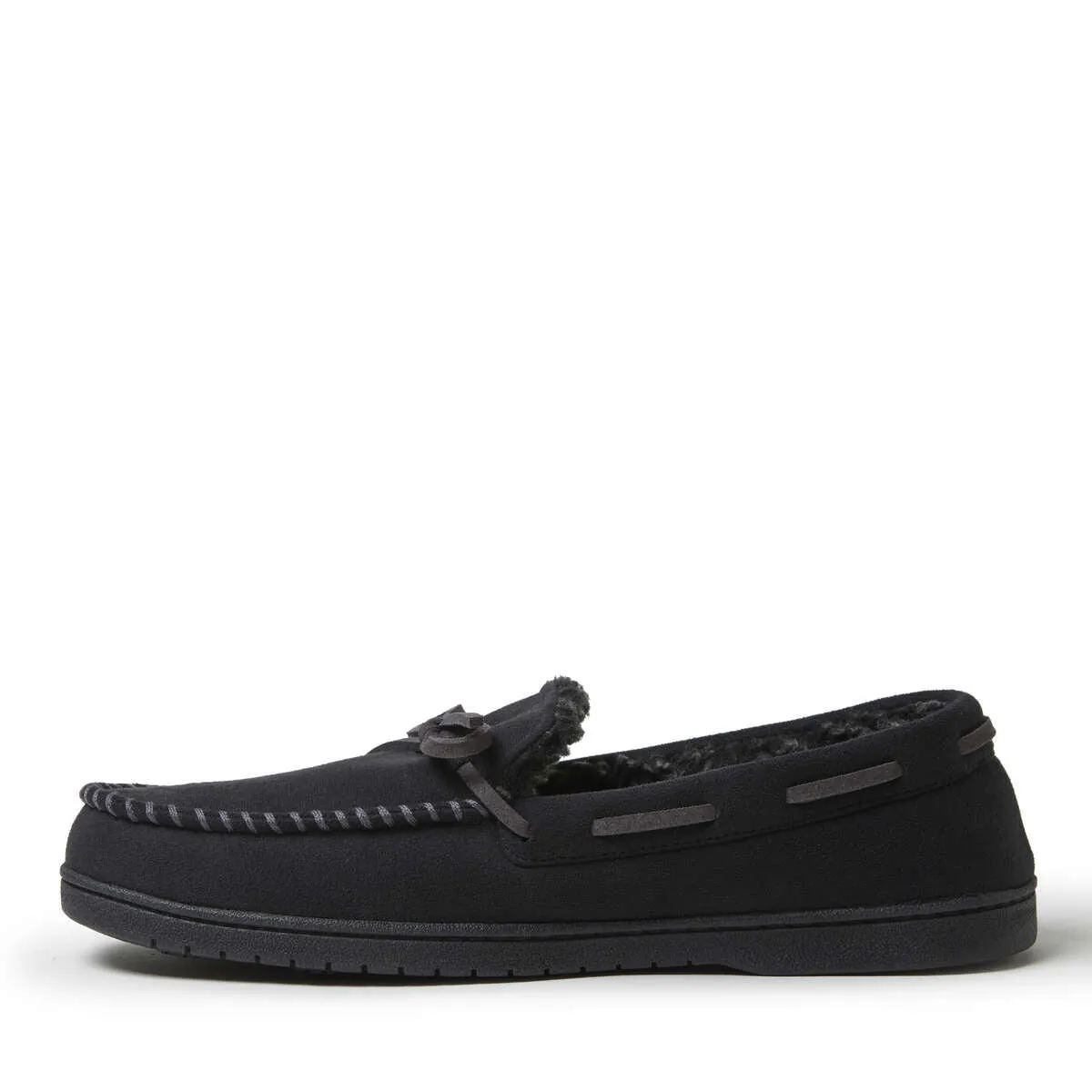 Toby Microsuede Tie Moccasin