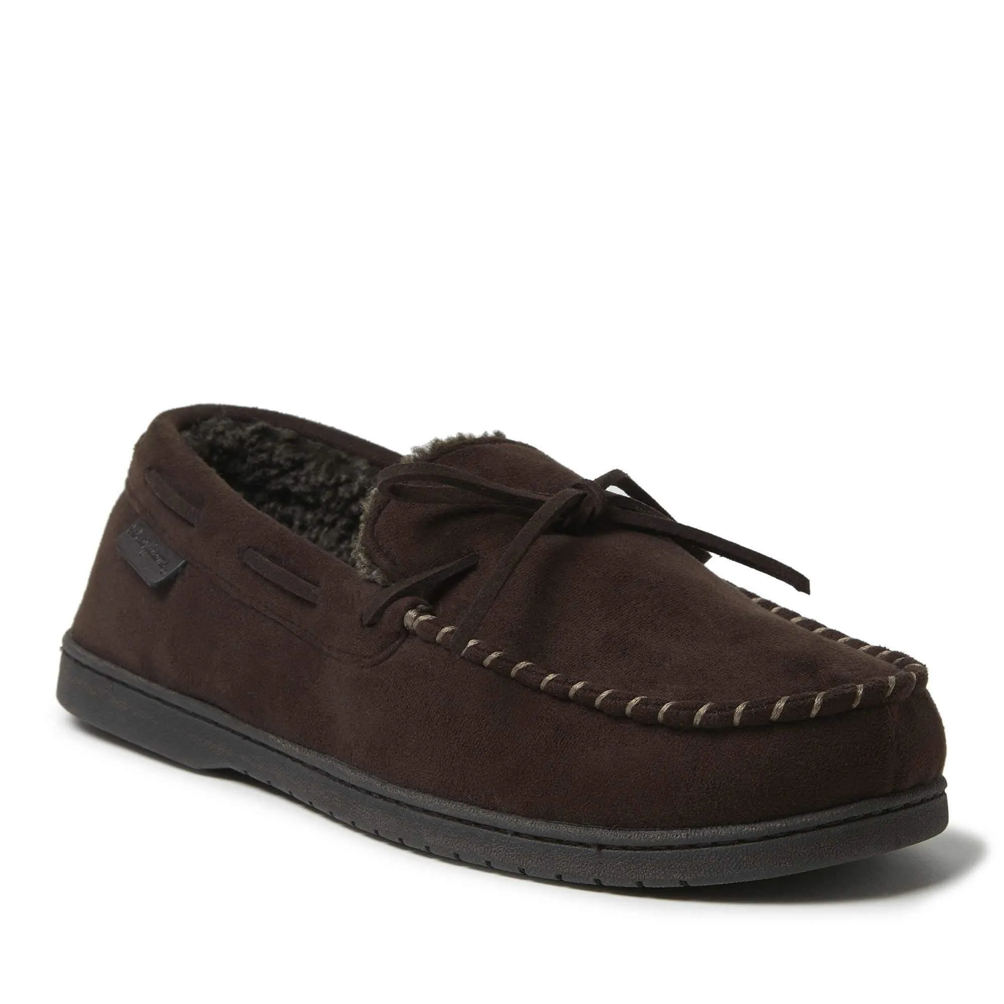 Toby Microsuede Tie Moccasin