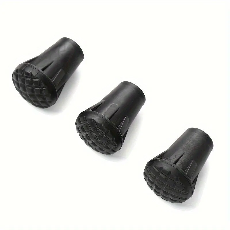 Trekking Pole Rubber Feet Replacement Tips 3pcs  Gift Idea