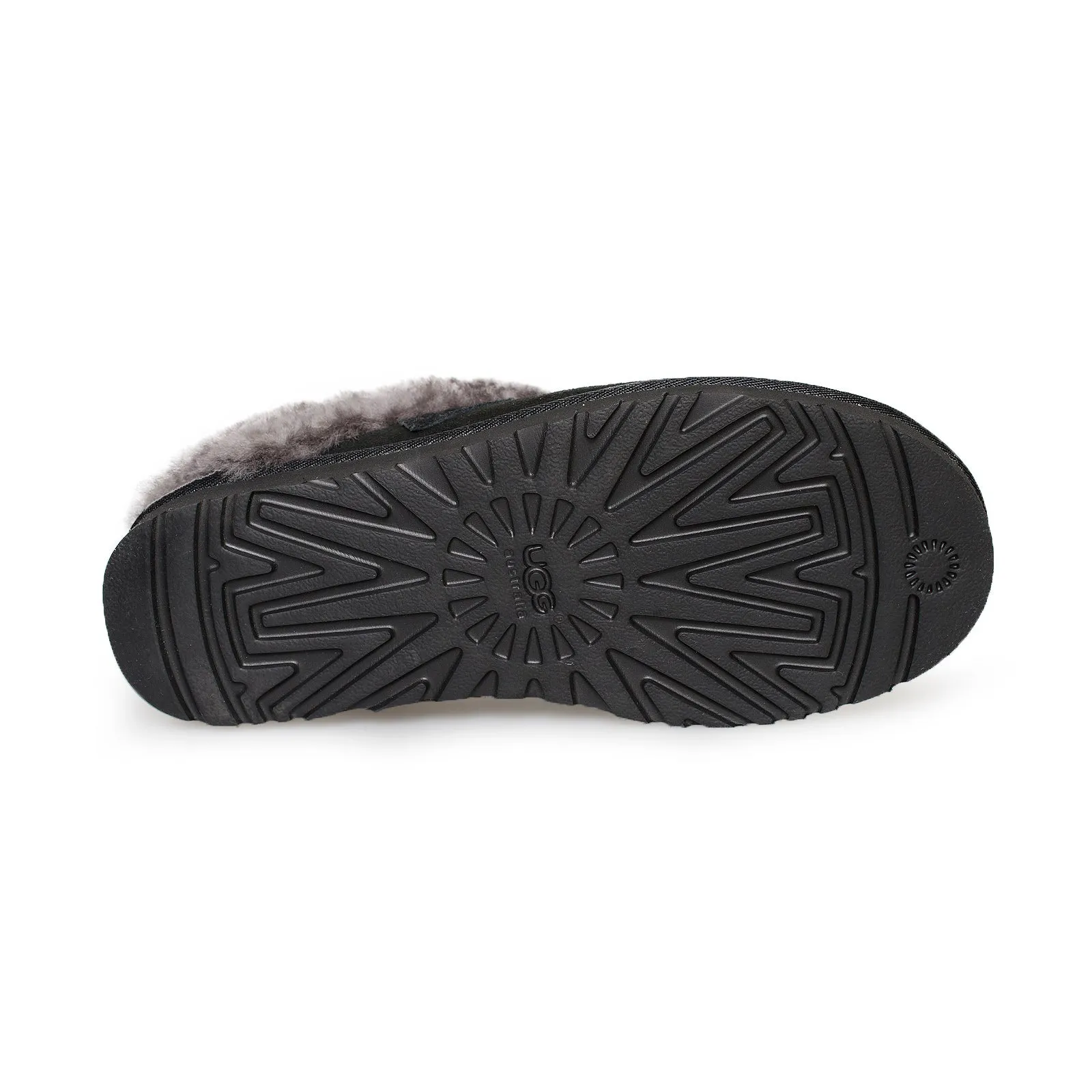 UGG Cluggette Black Slippers - Women's