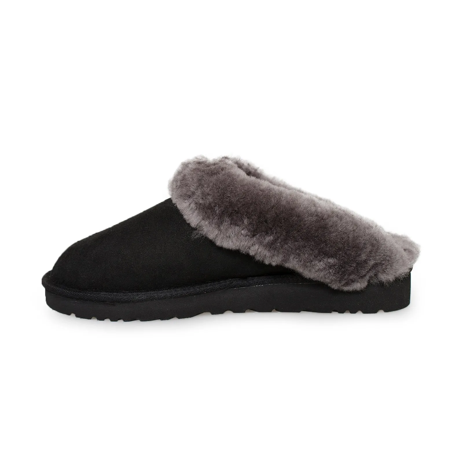 UGG Cluggette Black Slippers - Women's