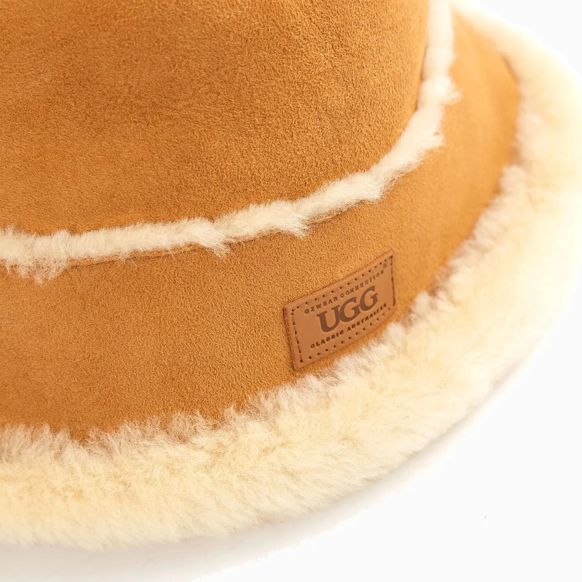 UGG Double Face Sheepskin Bucket Hat