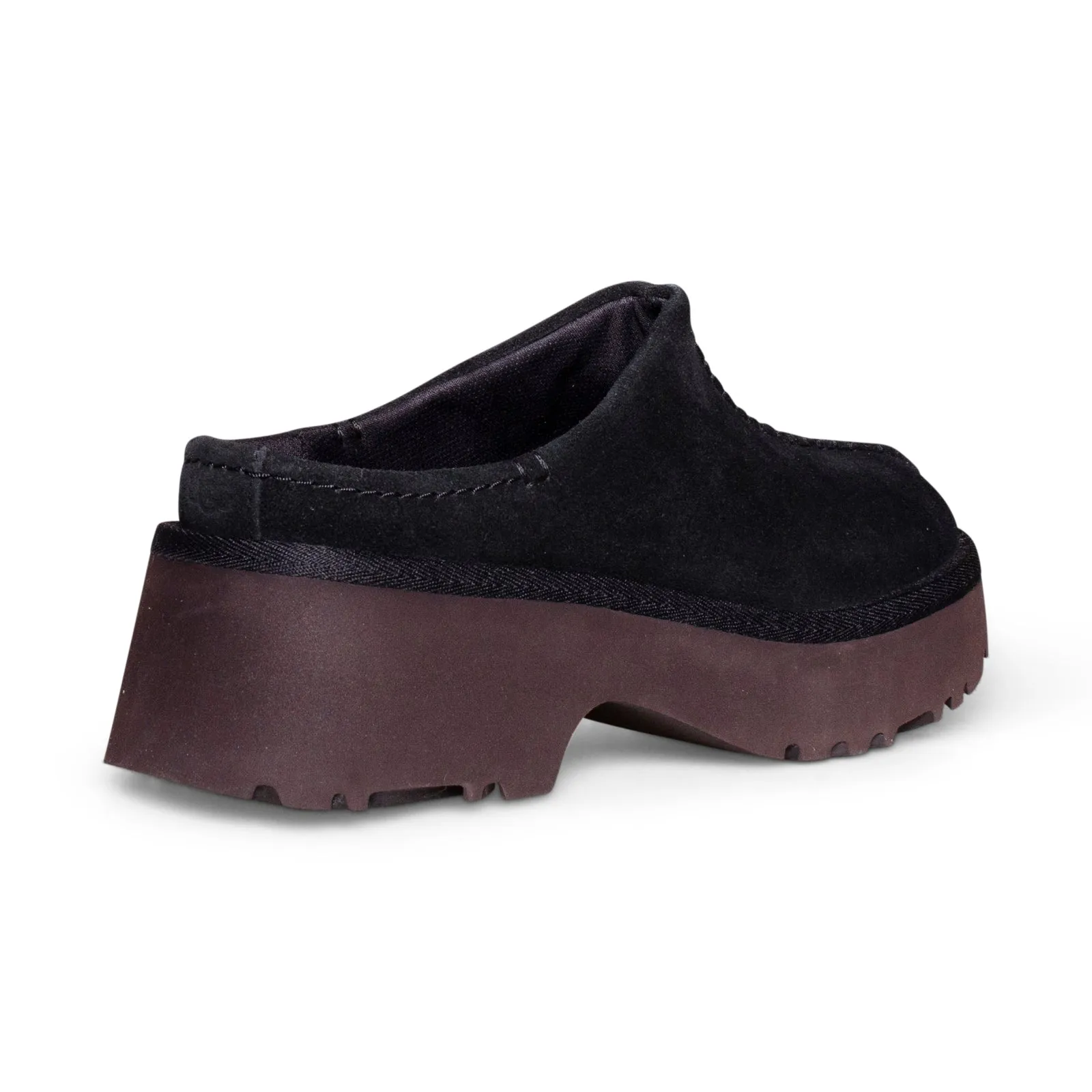 Womens UGG New Heights Clog Black Shoes - Stylish & Comfortable Footwear