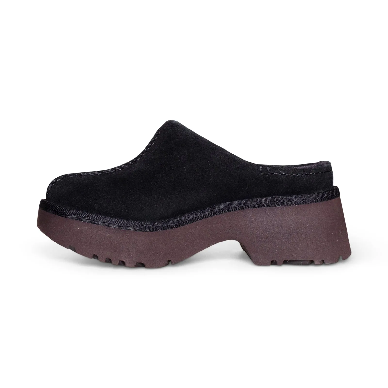 Womens UGG New Heights Clog Black Shoes - Stylish & Comfortable Footwear