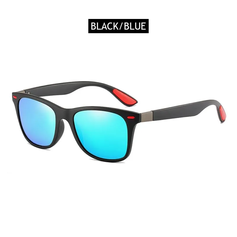 Unisex Polarised Classic Square Driving Sun Glasses