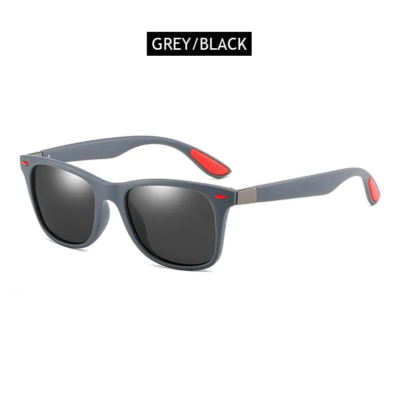 Unisex Polarised Classic Square Driving Sun Glasses