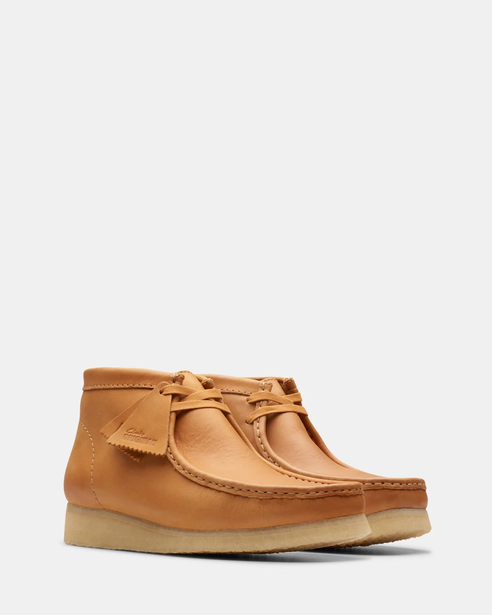 Wallabee Boot (M) Mid Tan Lea