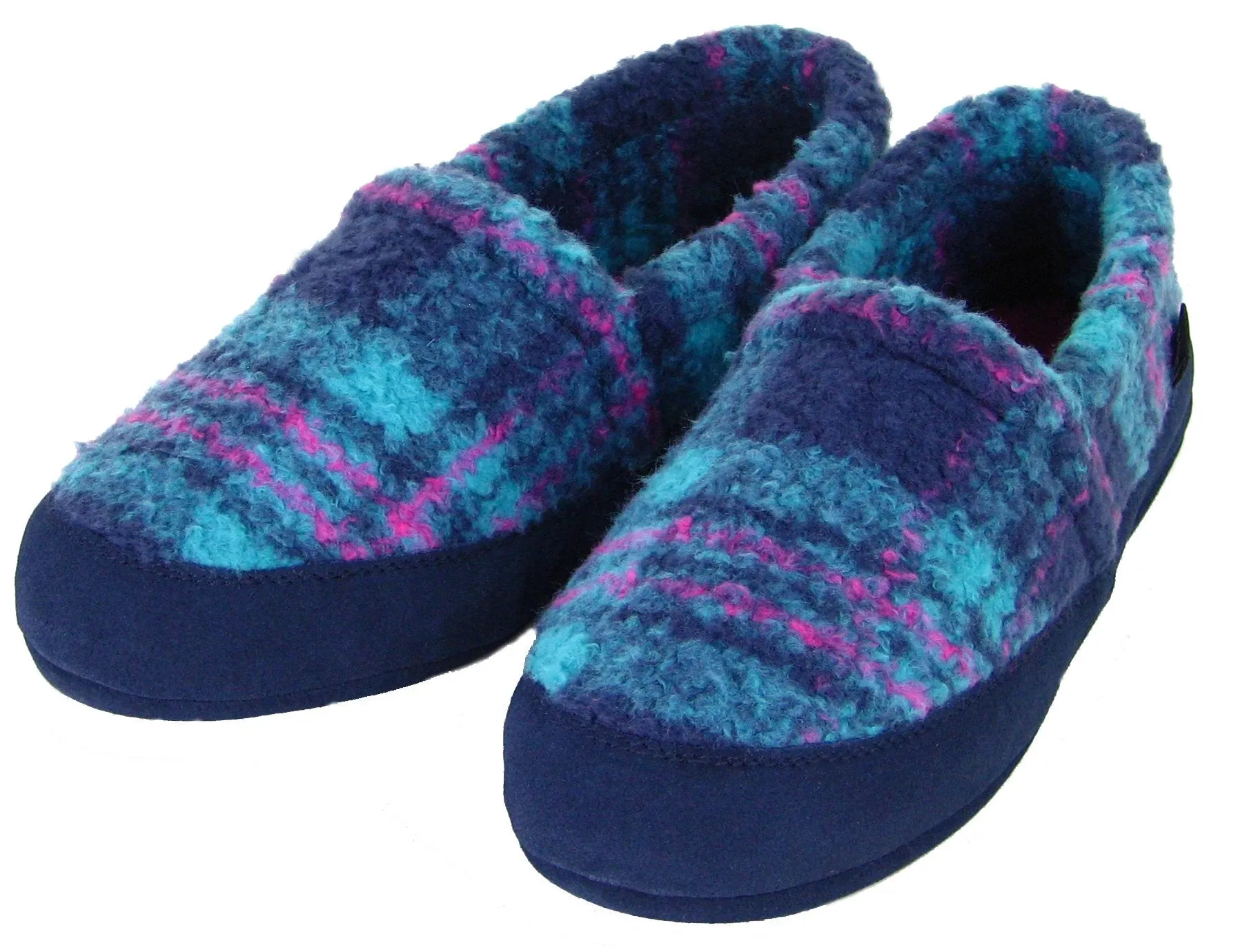 Women's Perfect Mocs - Peacock Plaid