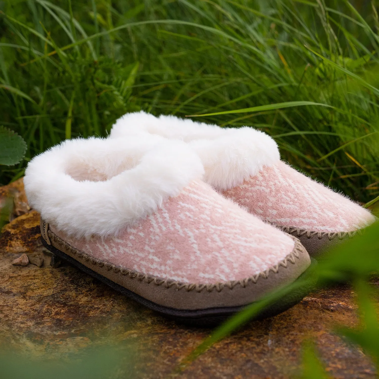 Women's Serene Slipper - Taupe Blush